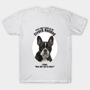 Lucky Frenchie T-Shirt